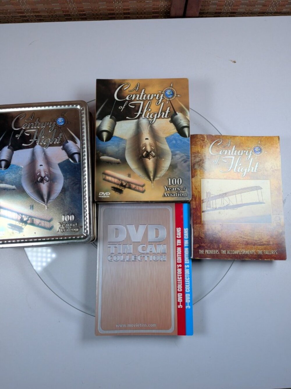 Century of Flight 100 Years of Aviation 4 DVD Set 2004